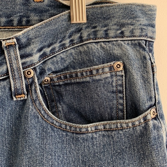 Harley Davidson Men's Jeans 38x34 Blue Medium Wash Biker Denim* - Picture 9 of 12